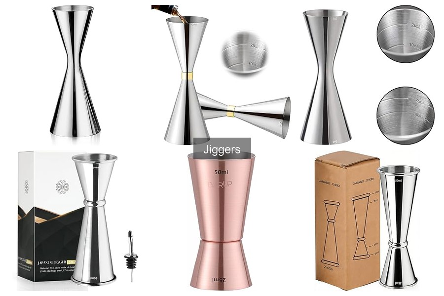 Comparativa: Jiggers de Acero Inoxidable vs Plástico