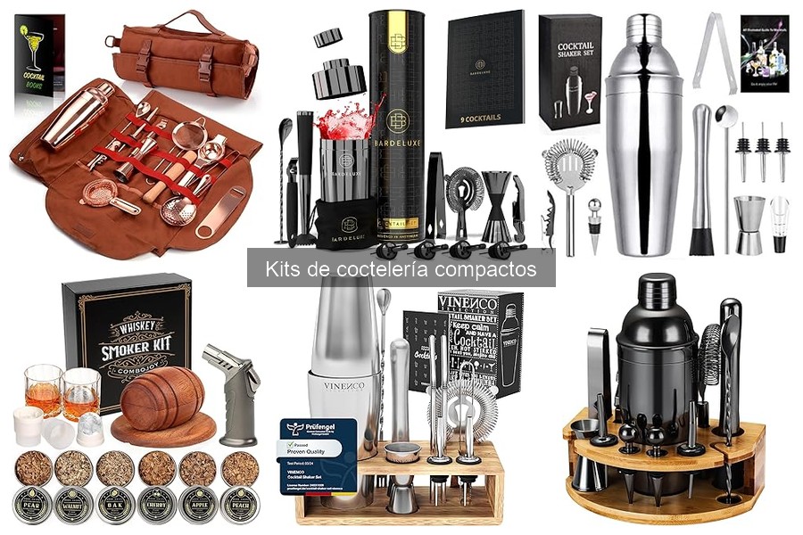 Comparativa: Kits de Coctelería Compactos vs Estándar