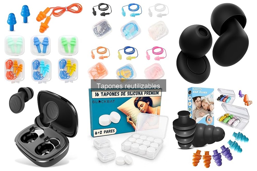 Comparativa: Tapones Reutilizables vs. Desechables