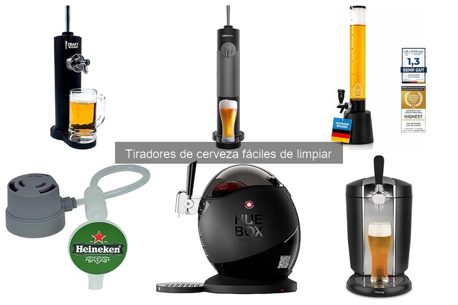 Comparativa tiradores de cerveza: manuales vs automáticos