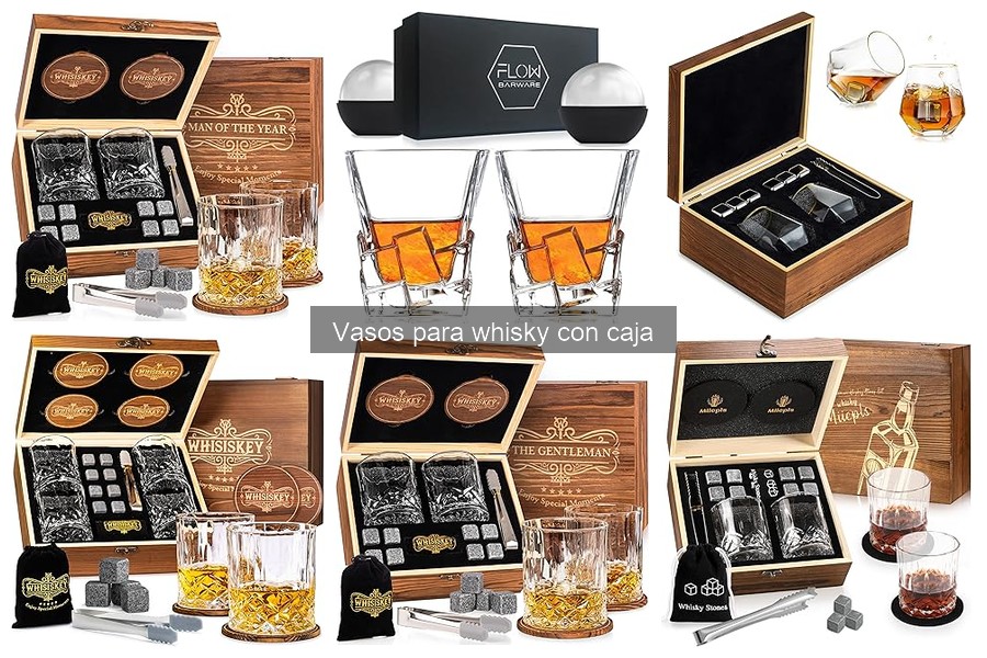Comparativa: Vasos de Whisky de Cristal vs Vidrio
