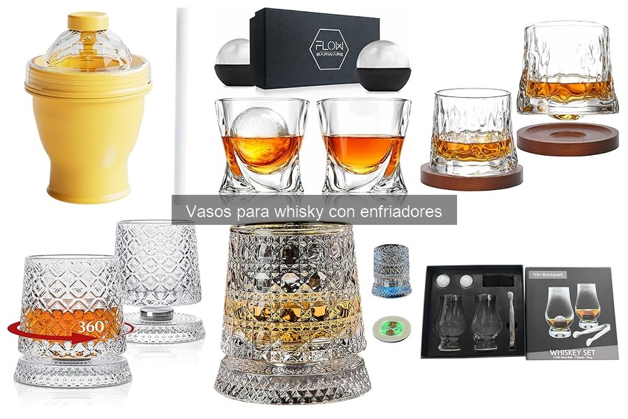 Comparativa: Vasos para whisky con enfriador vs. tradicionales