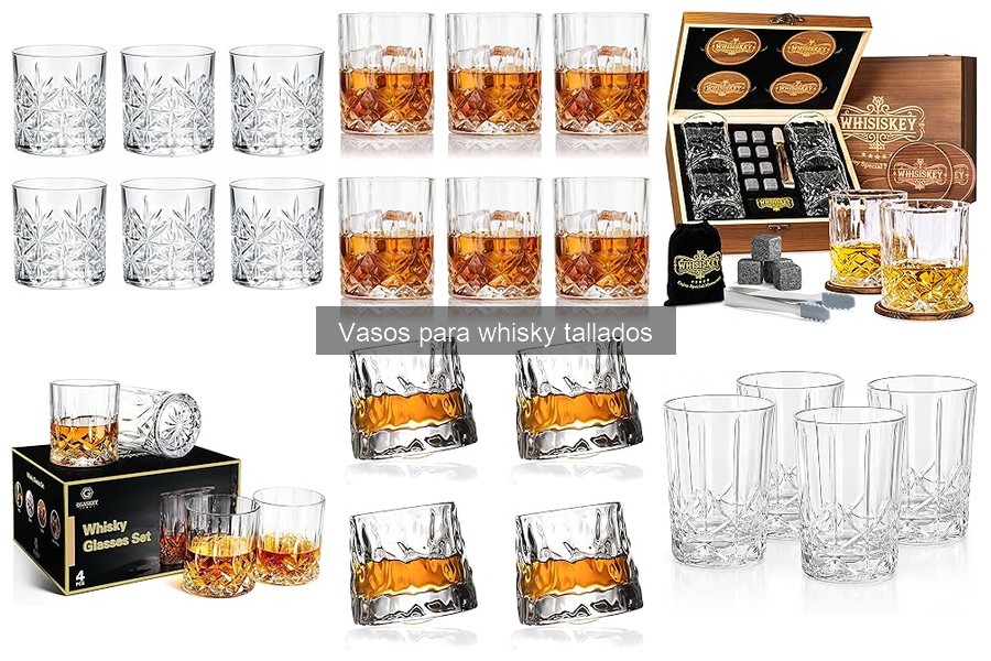 Comparativa: Vasos Tallados de Cristal vs. Vidrio