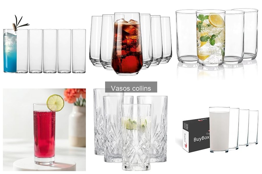 Consejos para Servir Cócteles en Vasos Collins