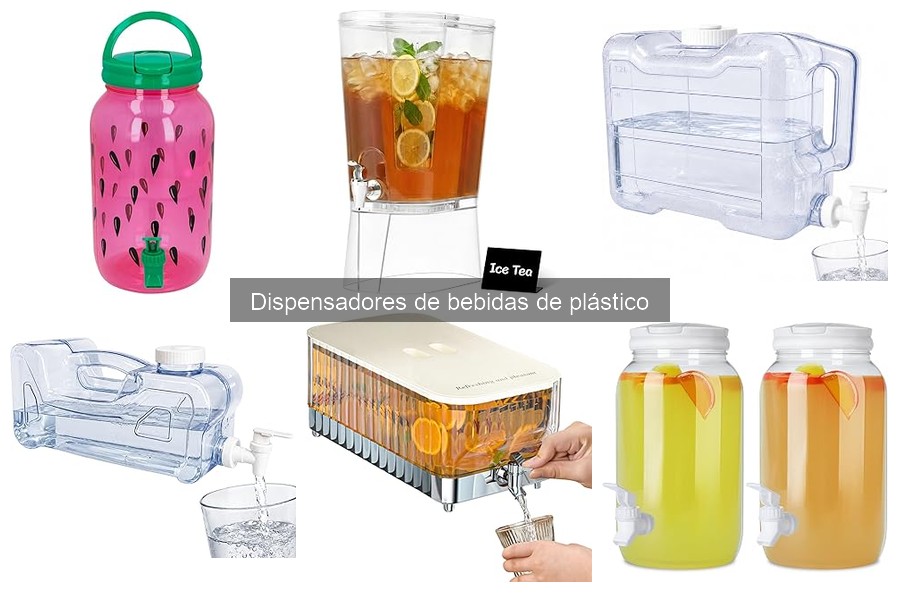 ¿Cuánto cuesta un dispensador de bebidas de plástico?