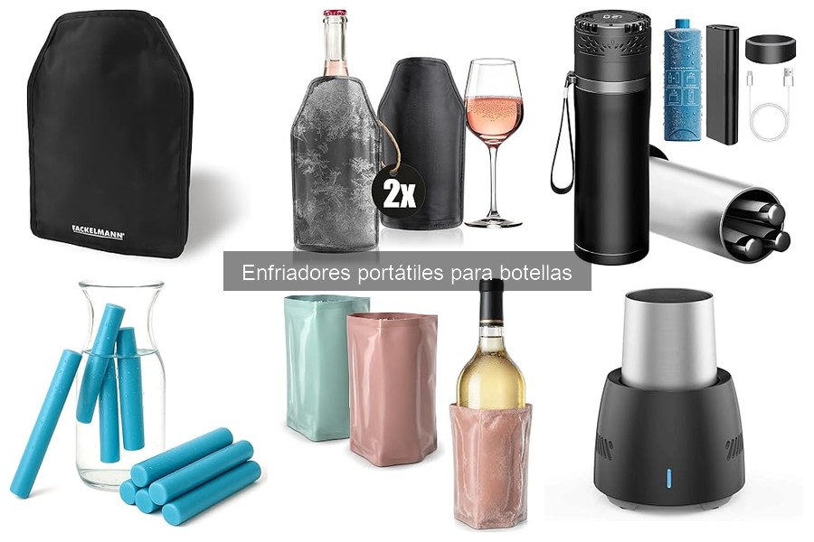 Cuidados y limpieza de enfriadores portátiles para botellas