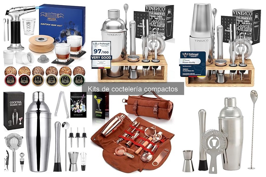 Descubre qué es un kit de coctelería compacto