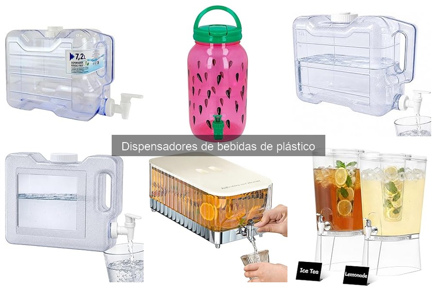 Dispensadores de Bebidas de Plástico: Características y Ventajas