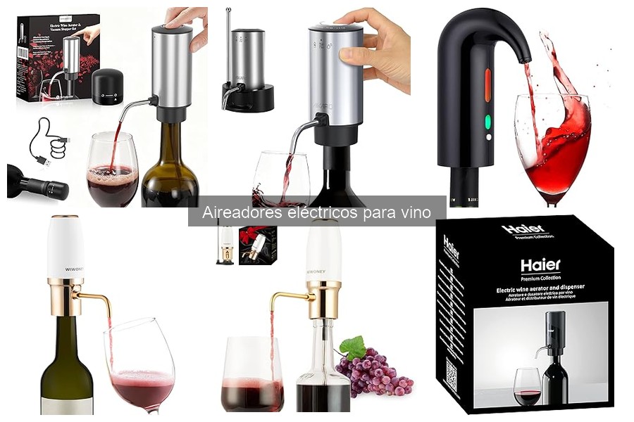 Dónde comprar aireadores eléctricos para vino: mejores opciones