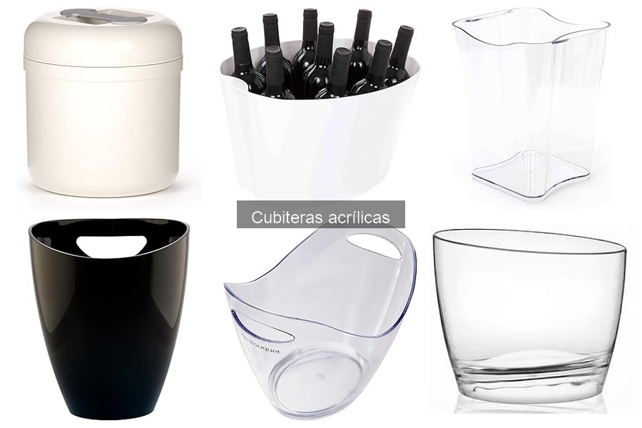 Dónde comprar cubiteras acrílicas baratas y de calidad