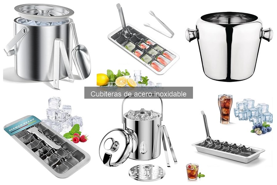 Dónde comprar cubiteras de acero inoxidable: las mejores opciones