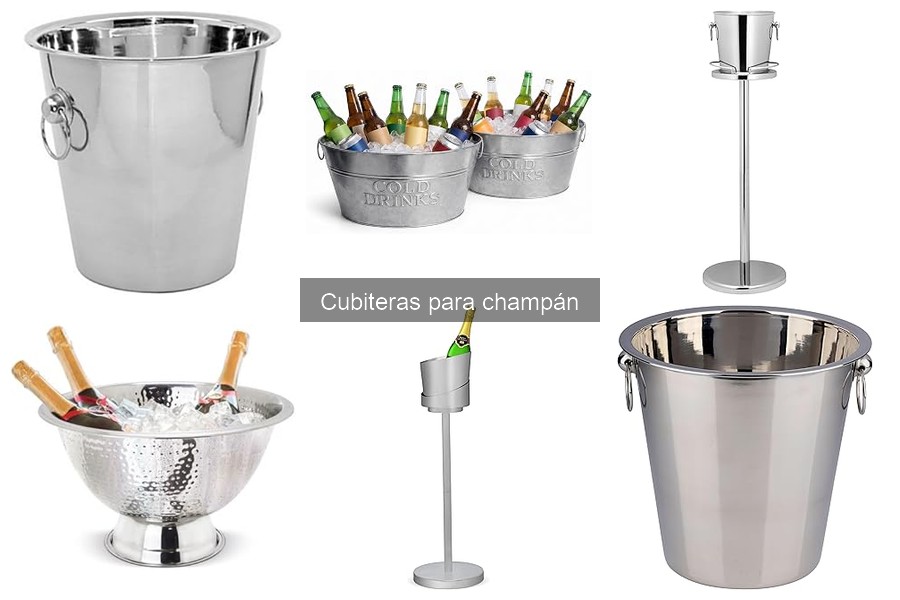 Dónde comprar cubiteras para champán: las mejores tiendas