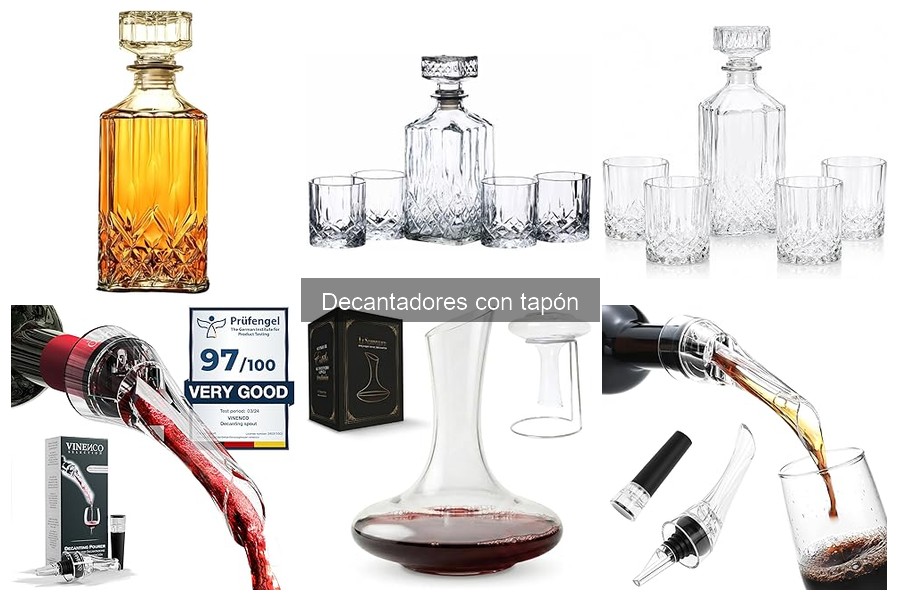 Dónde comprar decantadores con tapón online: Guía de tiendas