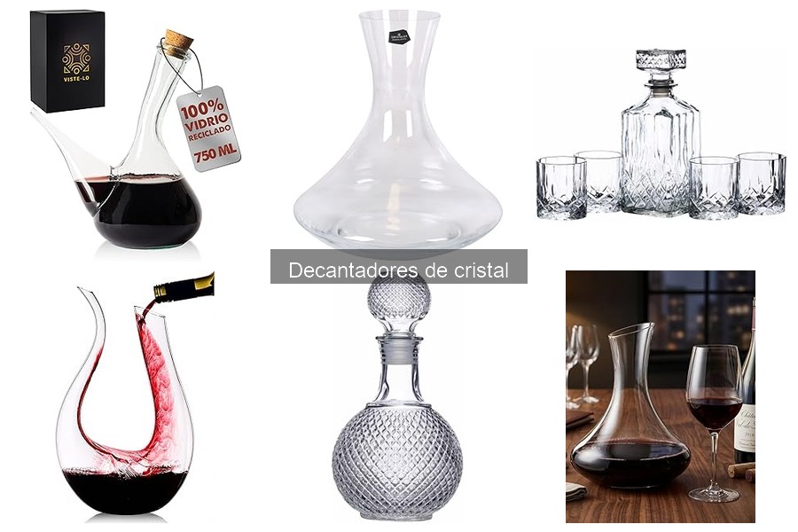 Dónde comprar decantadores de cristal: tiendas físicas y online