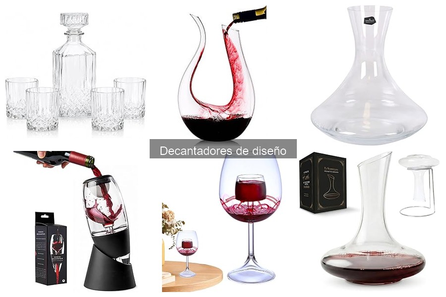 Dónde comprar decantadores de diseño online: Mejores tiendas