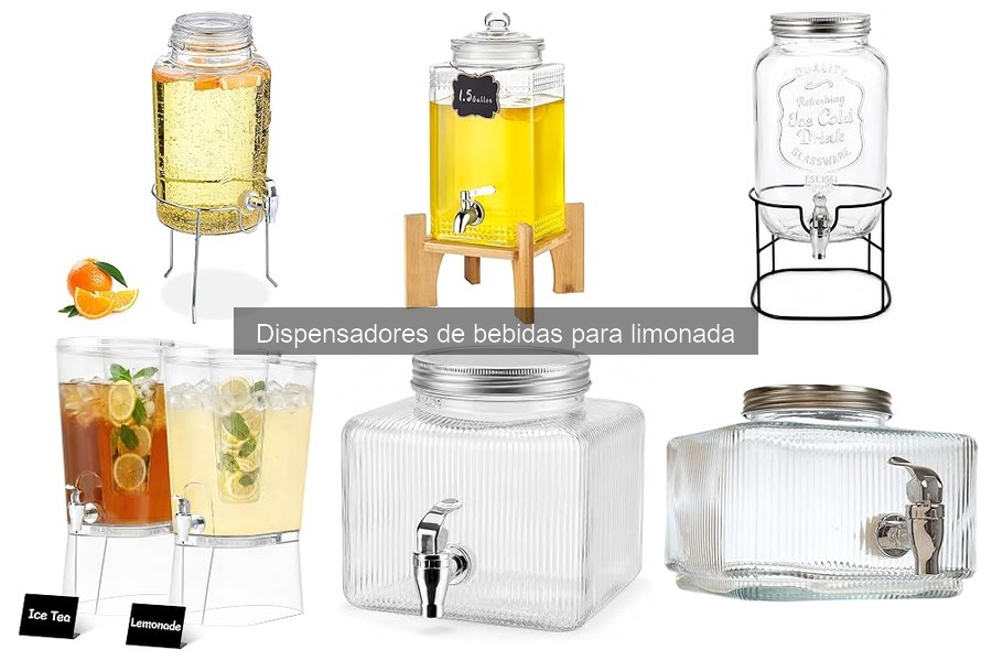 Dónde comprar dispensadores de bebidas para limonada