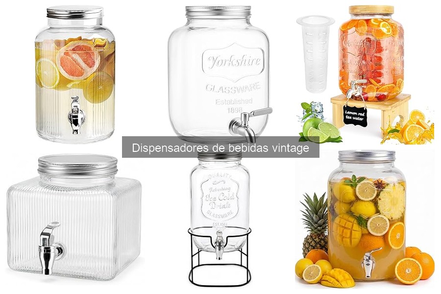 Dónde comprar dispensadores de bebidas vintage | Mejores tiendas