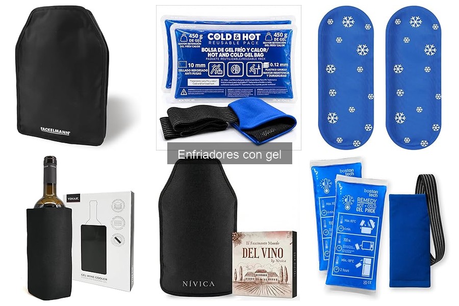 Dónde comprar enfriadores con gel para tus bebidas