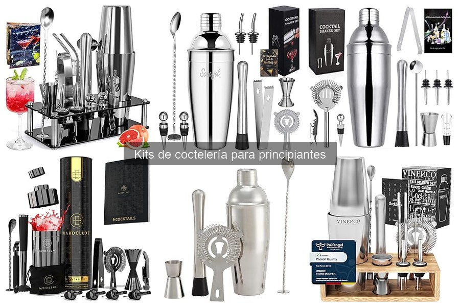 Dónde comprar kits de coctelería para principiantes