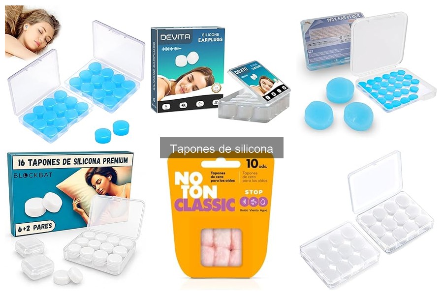 Dónde comprar tapones de silicona: mejores opciones online