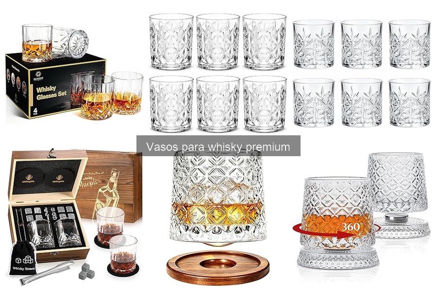 Dónde comprar vasos de whisky premium en línea