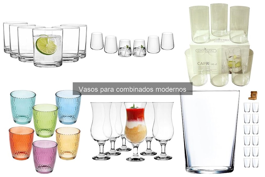 Dónde comprar vasos para combinados modernos fácilmente
