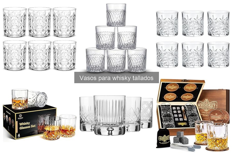 Dónde comprar vasos tallados para whisky: guía y recomendaciones