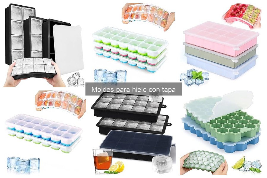 Errores comunes al elegir moldes para hielo con tapa