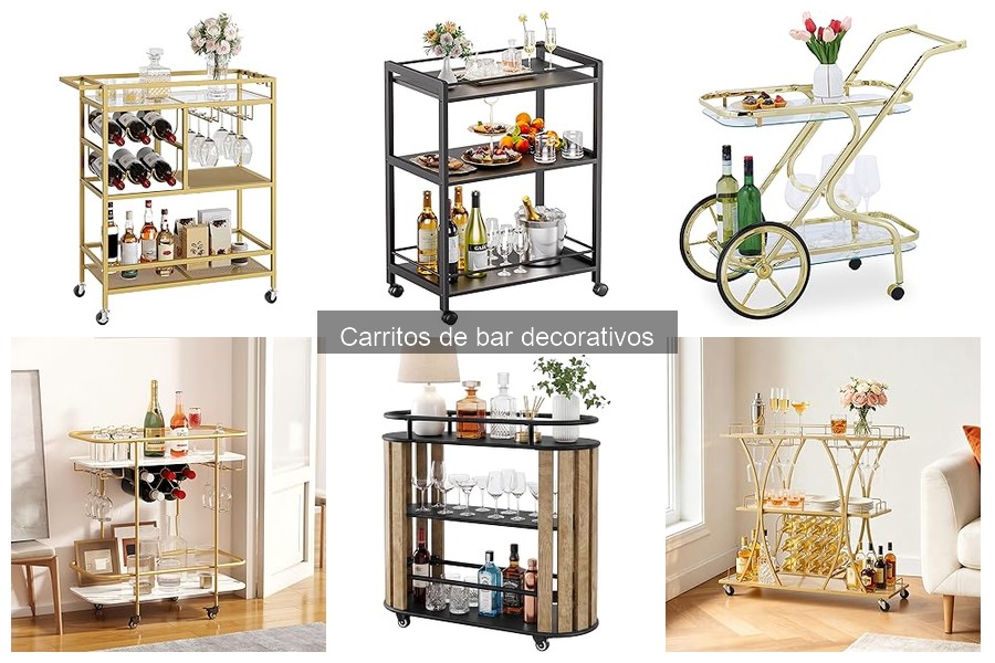 Errores comunes al elegir un carrito de bar decorativo