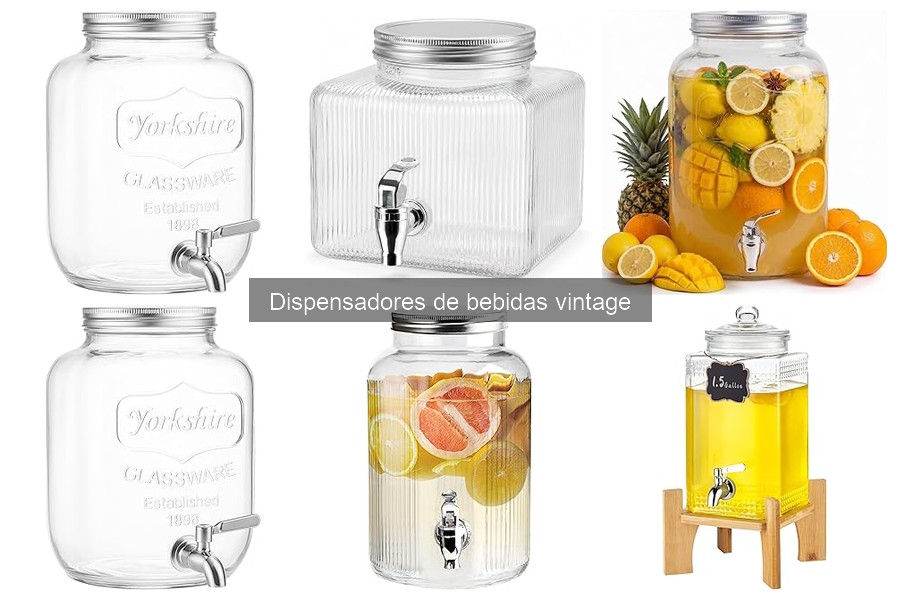 Errores comunes al elegir un dispensador de bebidas vintage