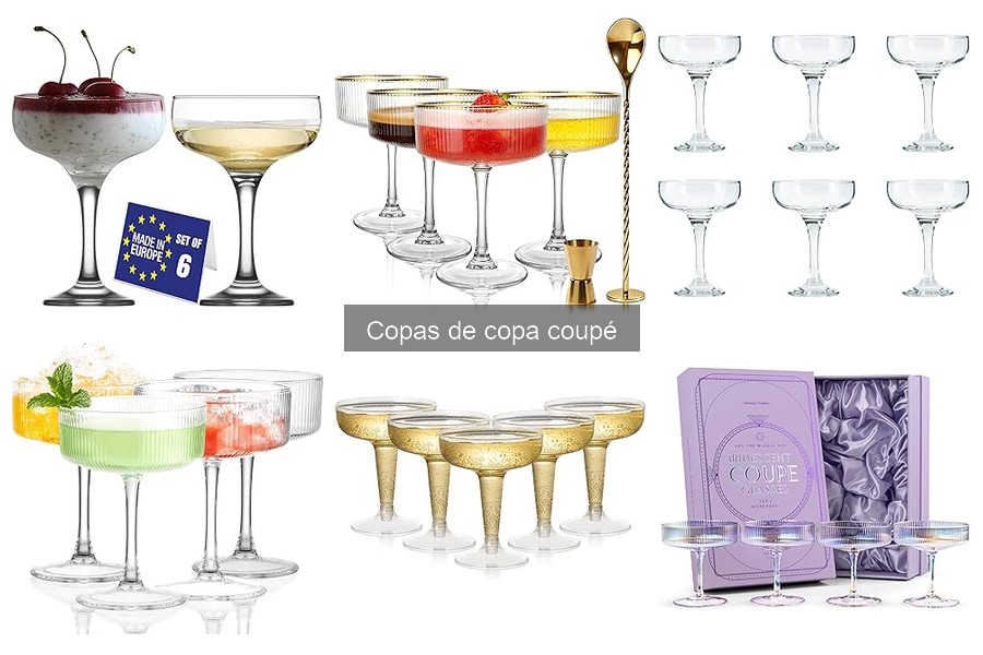 Errores comunes al usar copas coupé en coctelería