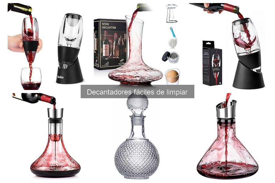 Errores comunes al usar decantadores de vino