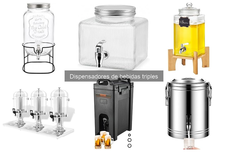 Errores comunes al usar dispensadores de bebidas triples