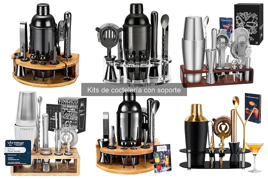 Errores comunes al usar kits de coctelería con soporte