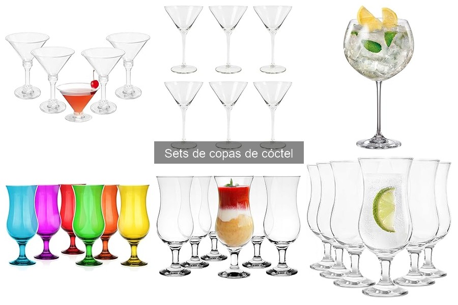 Errores comunes al usar sets de copas de cóctel