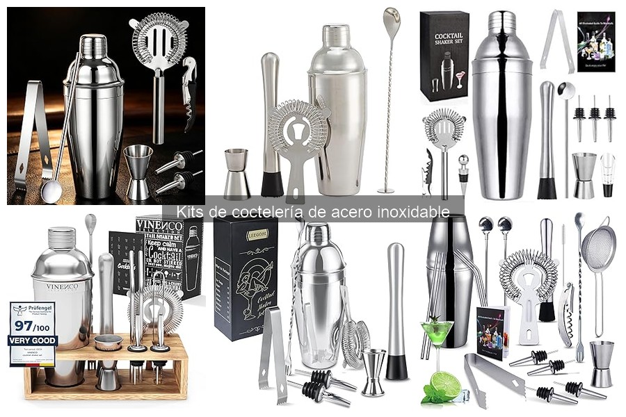 Errores Comunes al Usar un Kit de Coctelería de Acero Inoxidable
