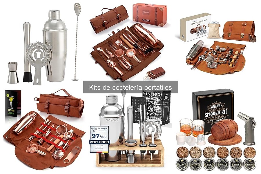 Errores comunes al usar un kit de coctelería portátil