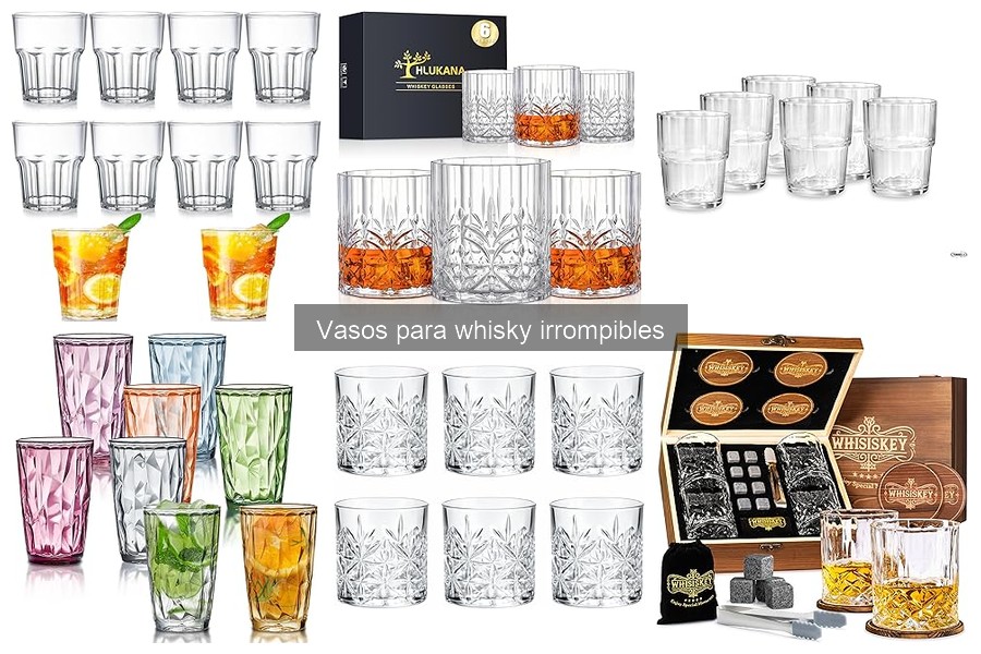 Errores comunes al usar vasos irrompibles para whisky