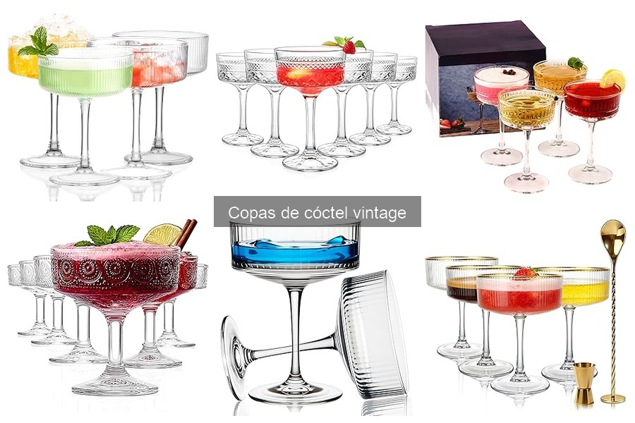 Errores comunes con copas de cóctel vintage y cómo evitarlos
