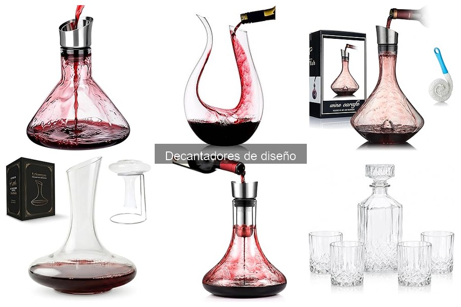 Estilos de Decantadores de Diseño para tu Decoración
