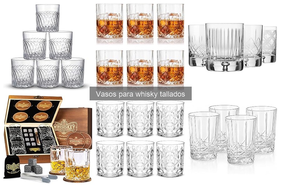 Estilos de tallado en vasos de whisky: ¿cuál elegir?