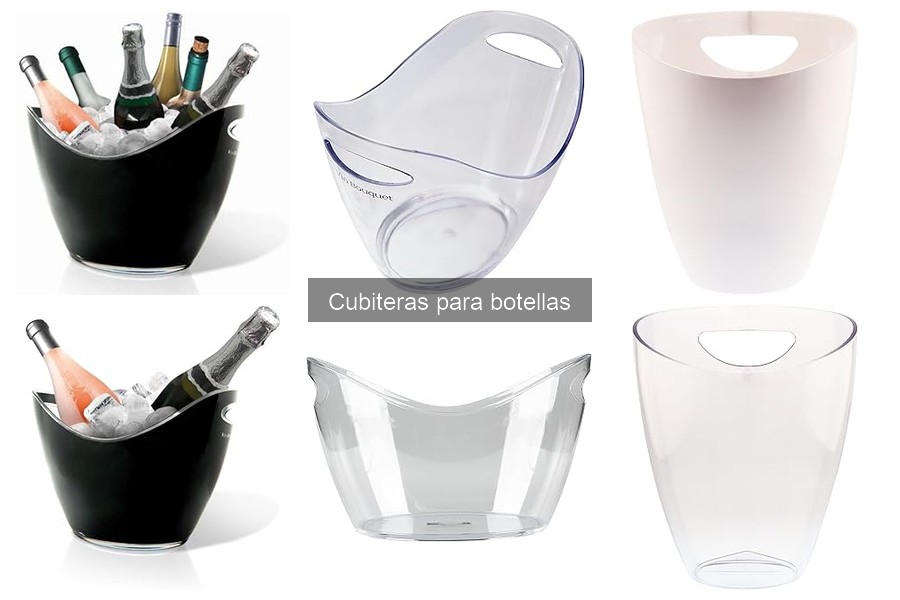 Guía de compra de cubiteras para botellas en casa