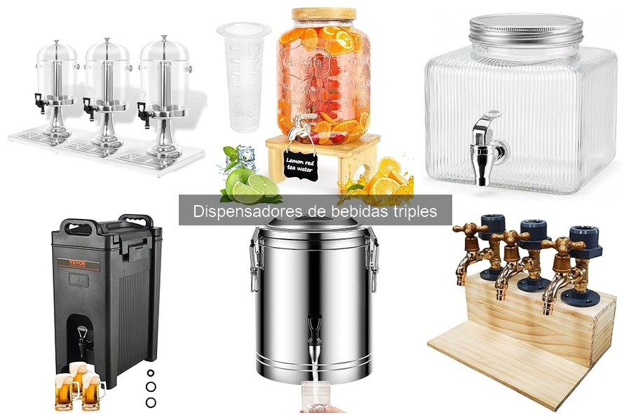 Guía de compra de dispensadores de bebidas triples