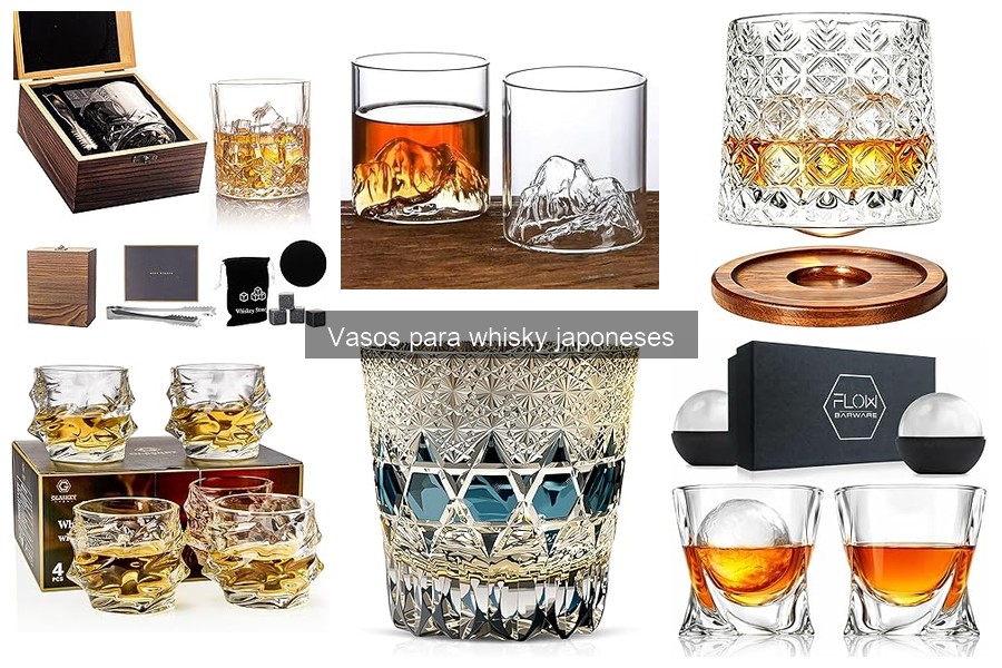 Guía de compra de vasos para whisky japoneses