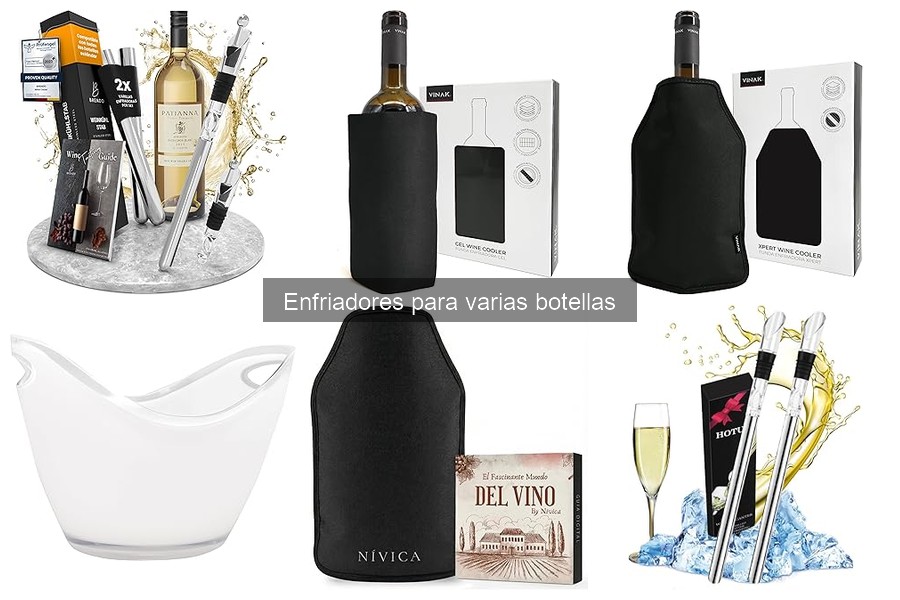 Guía de compra: enfriadores para varias botellas