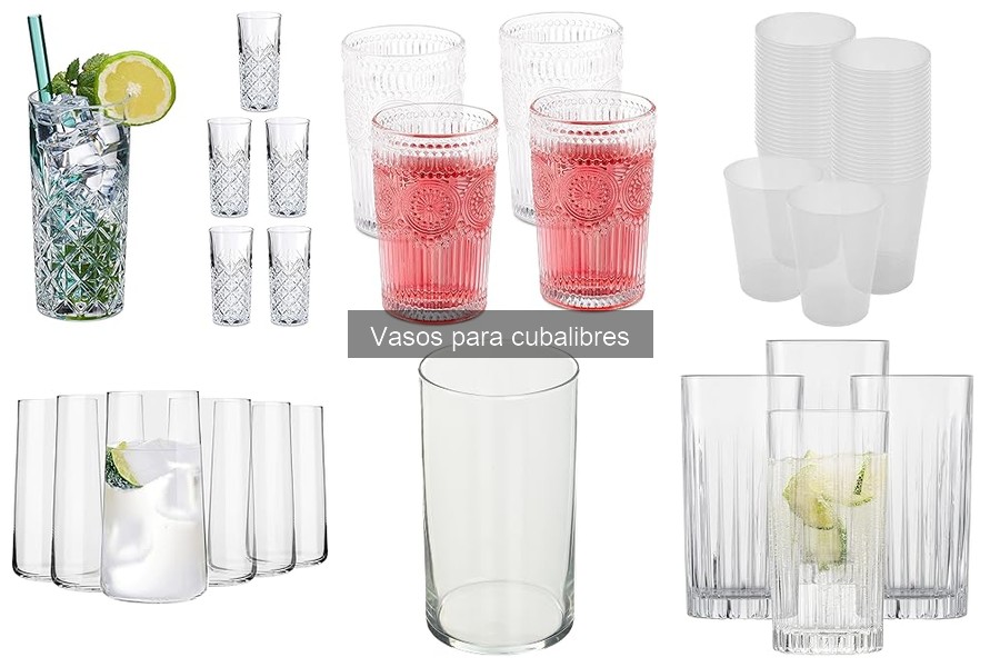 Guía de compra: mejores vasos para cubalibres