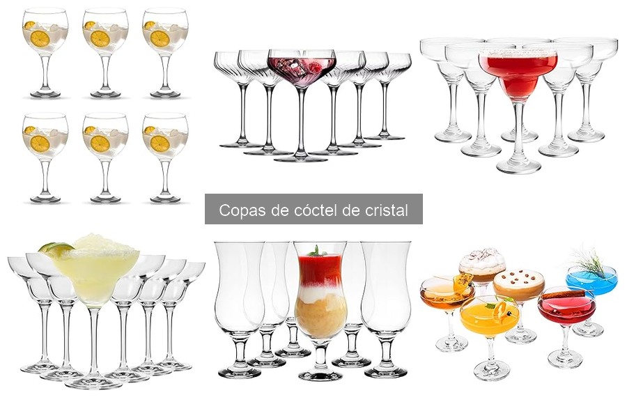 Guía para Elegir Copas de Cóctel de Cristal