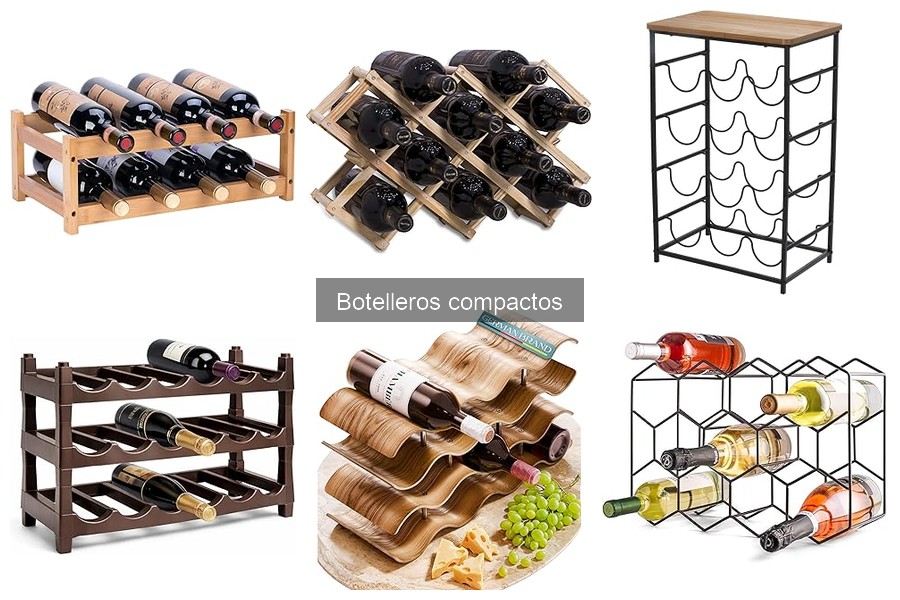 Guía para elegir el botellero compacto ideal para tu hogar