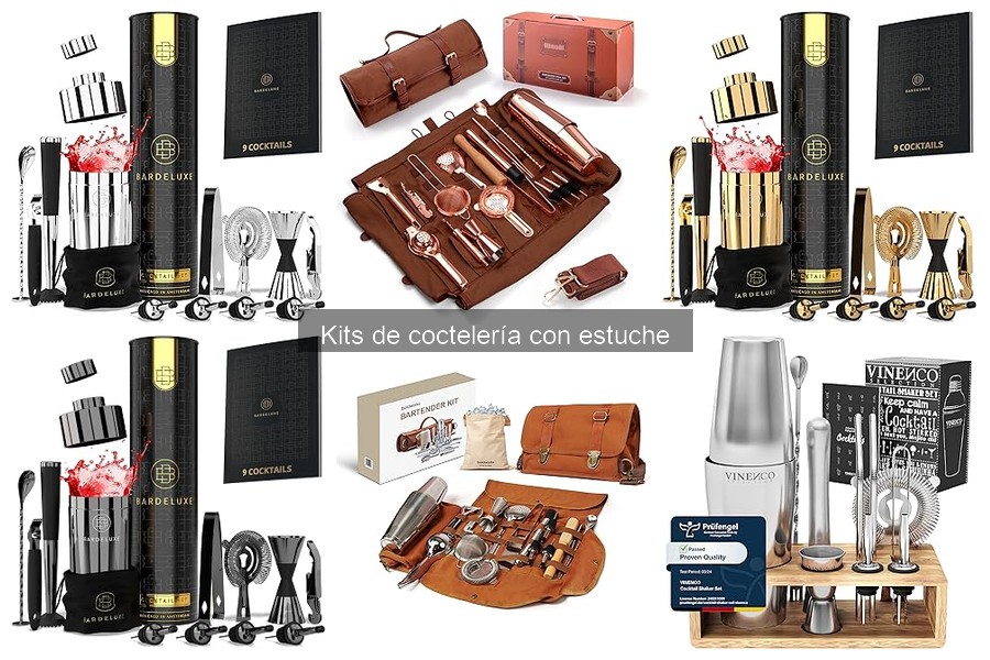 Herramientas Esenciales en un Kit de Coctelería