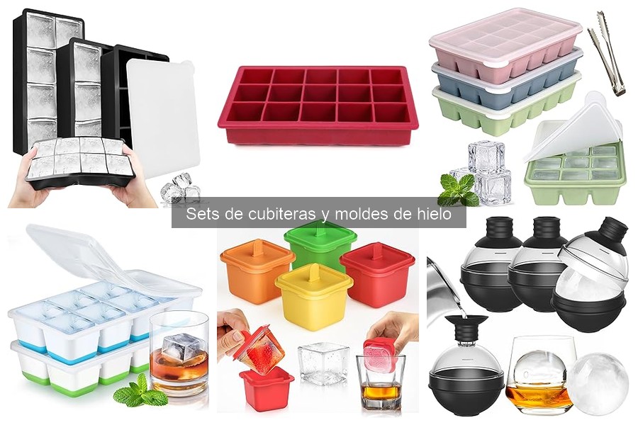 Ideas Creativas con Moldes de Hielo para Bebidas